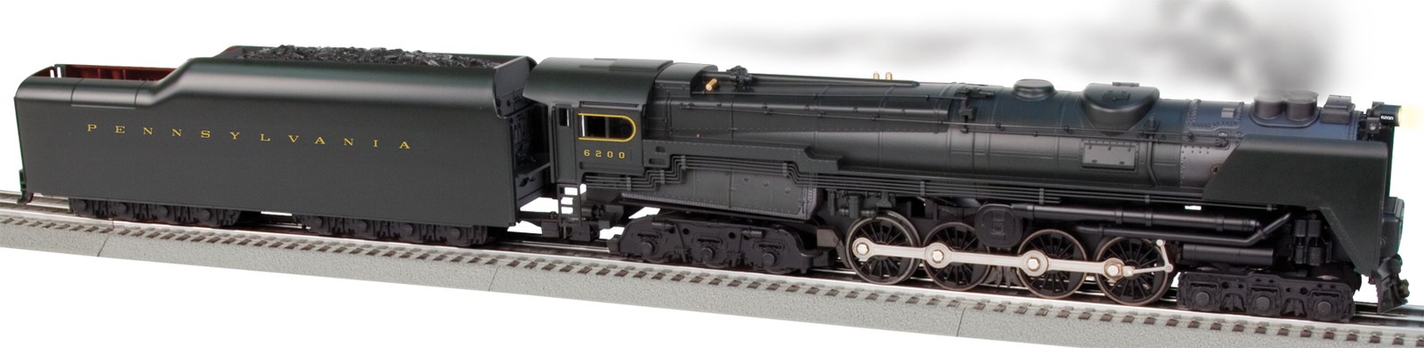 Lionel 6-11416 PRR S-2 Turbine Steam Locomotive and Tender #6200 with Legacy LN