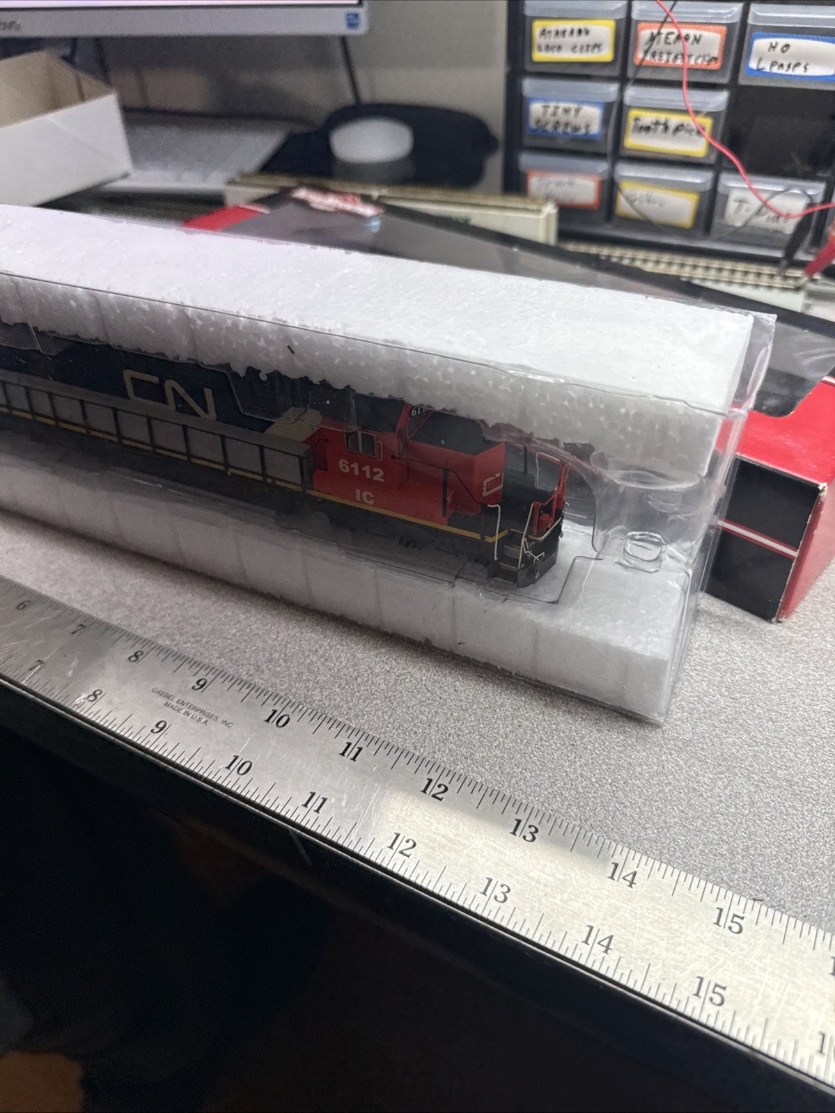 Intermountain Ho Canadian National/Illinois Central 6112 Patched DCC Not Dynamic