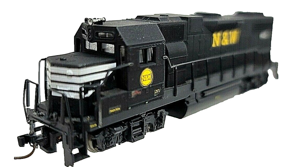N Kato 176-011 EMD GP38/GP38-2 Norfolk & Western Loco #6422 (Tested) Custom