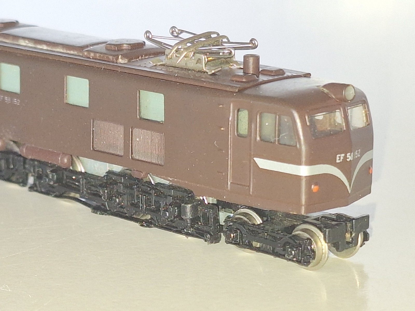 Unbranded N Scale. 4-C-C-4 Electric Loco EF 58152. V/good Cond. No Light.No Box