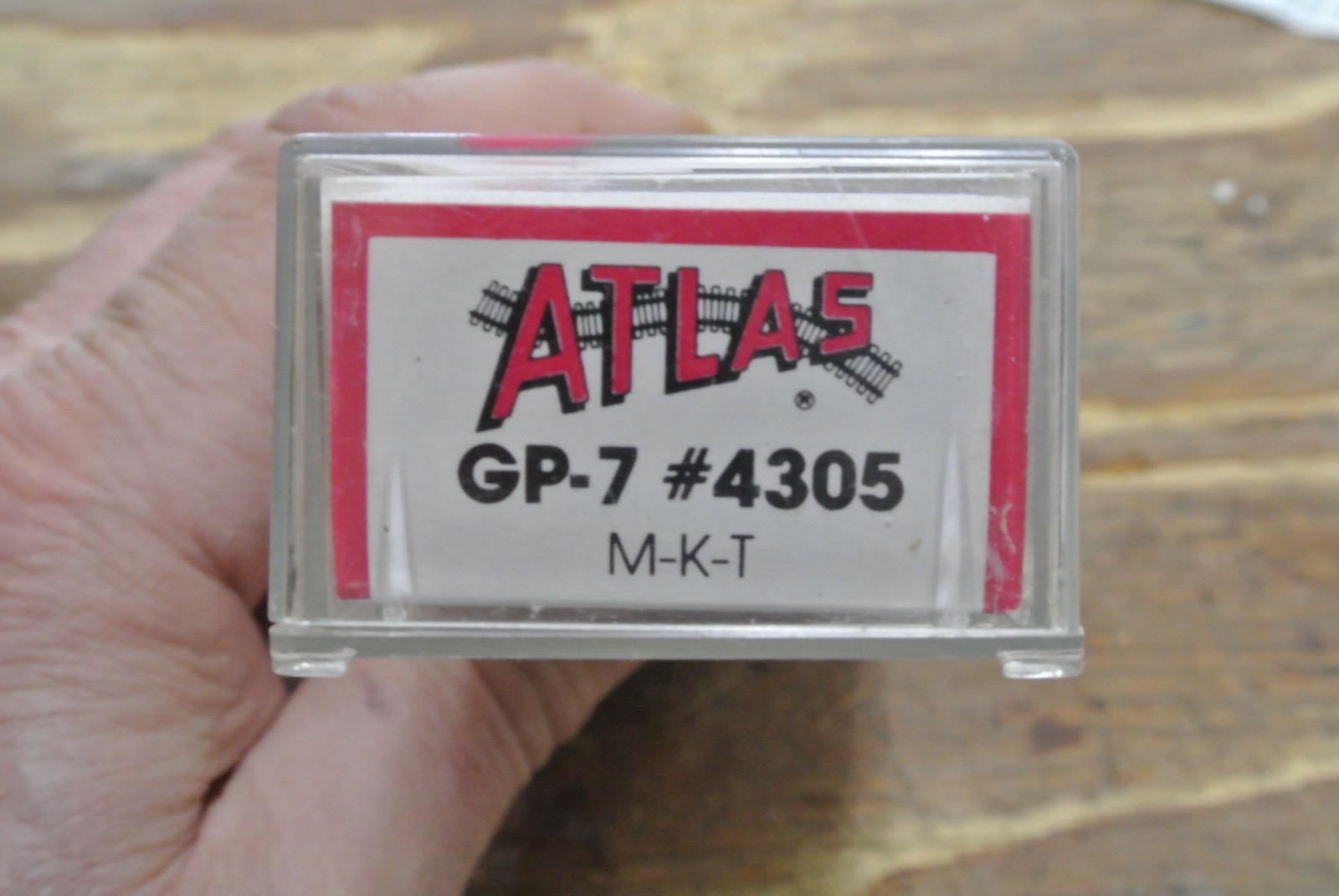 Atlas 4305 N Scale M-K-T GP-7 Diesel Locomotive