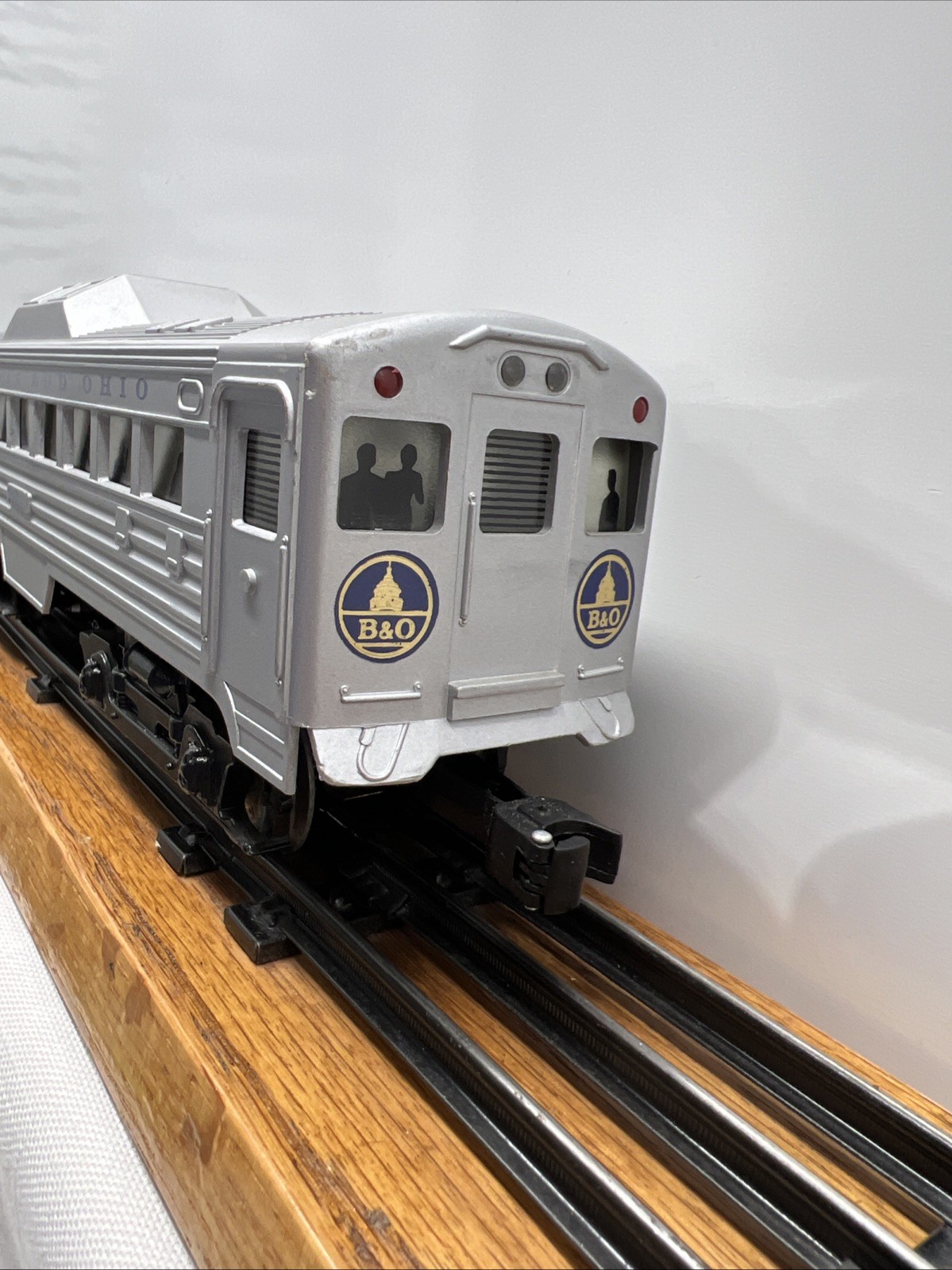 K-Line O Gauge RDC B & O 3-Unit RDC Set One Power, 2 Dummy Budd Cars