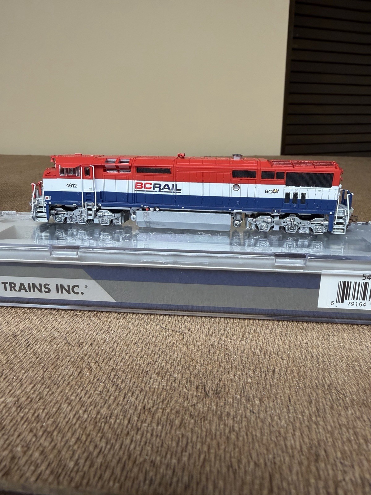 N Scale Rapido BC Rail 8-40CM Custom