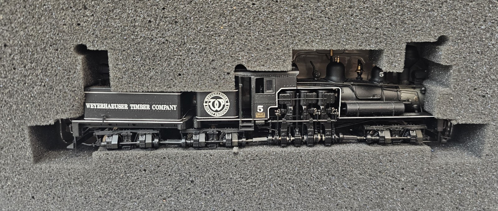 Bachmann Spectrum 81906 HO 80-Ton 3-Truck Shay Weyerhaeuser Timber