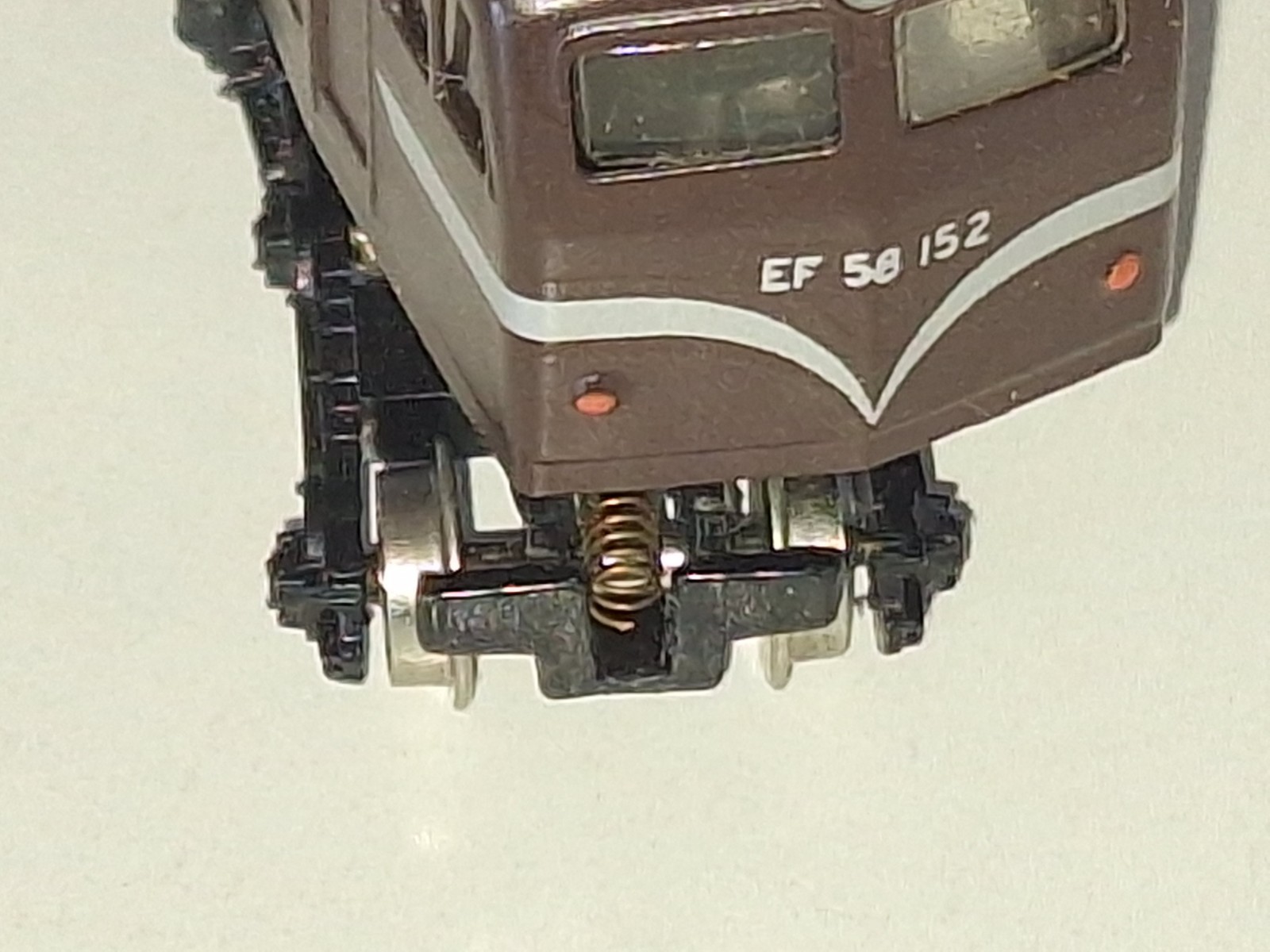 Unbranded N Scale. 4-C-C-4 Electric Loco EF 58152. V/good Cond. No Light.No Box