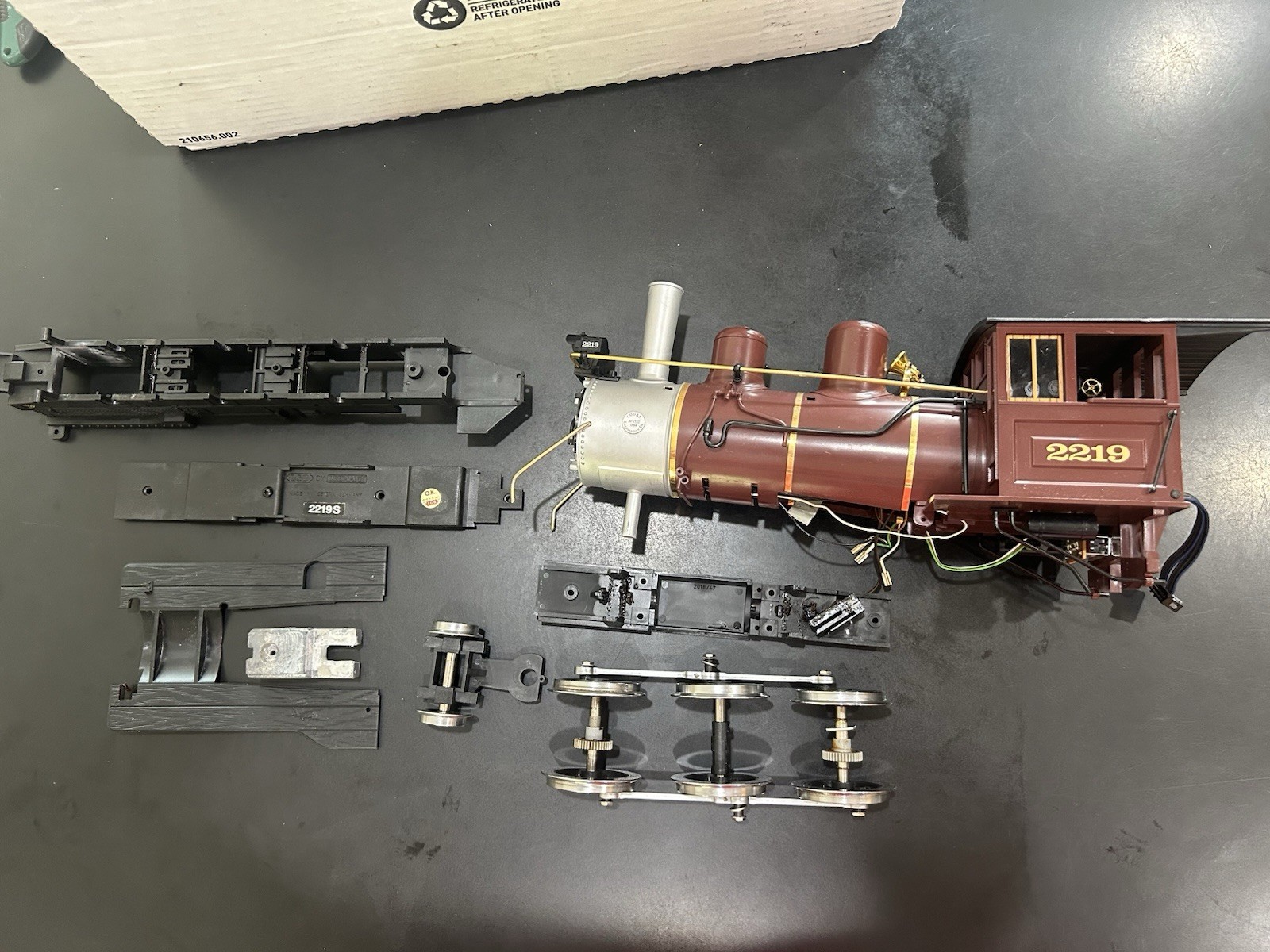 LGB 2219S Pennsylvania Mogul Locomotive G Scale, Parts Or Restoration,