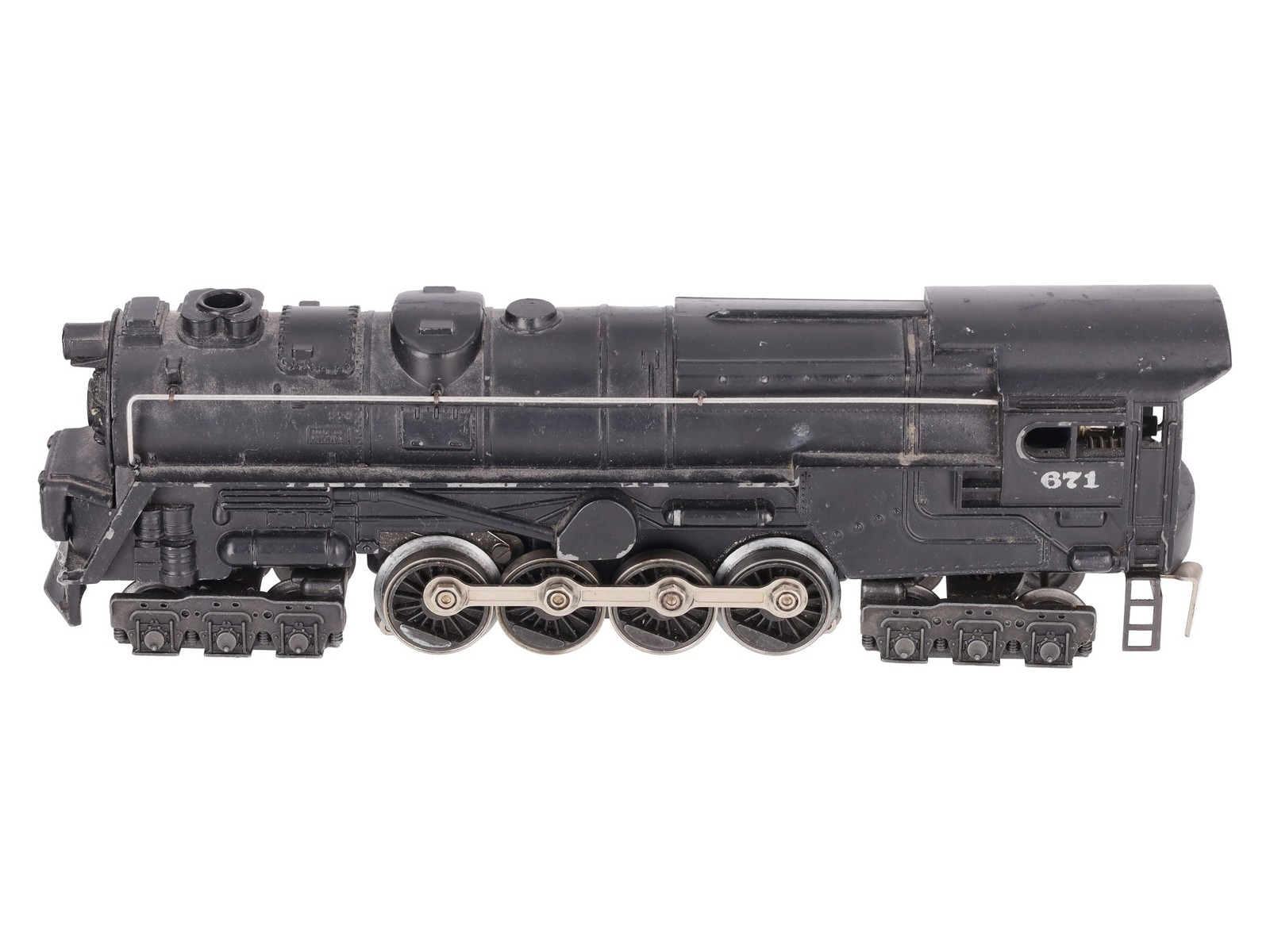 Lionel 671RR Vintage O Steam Loco- 52 Version w/o Magnetraction