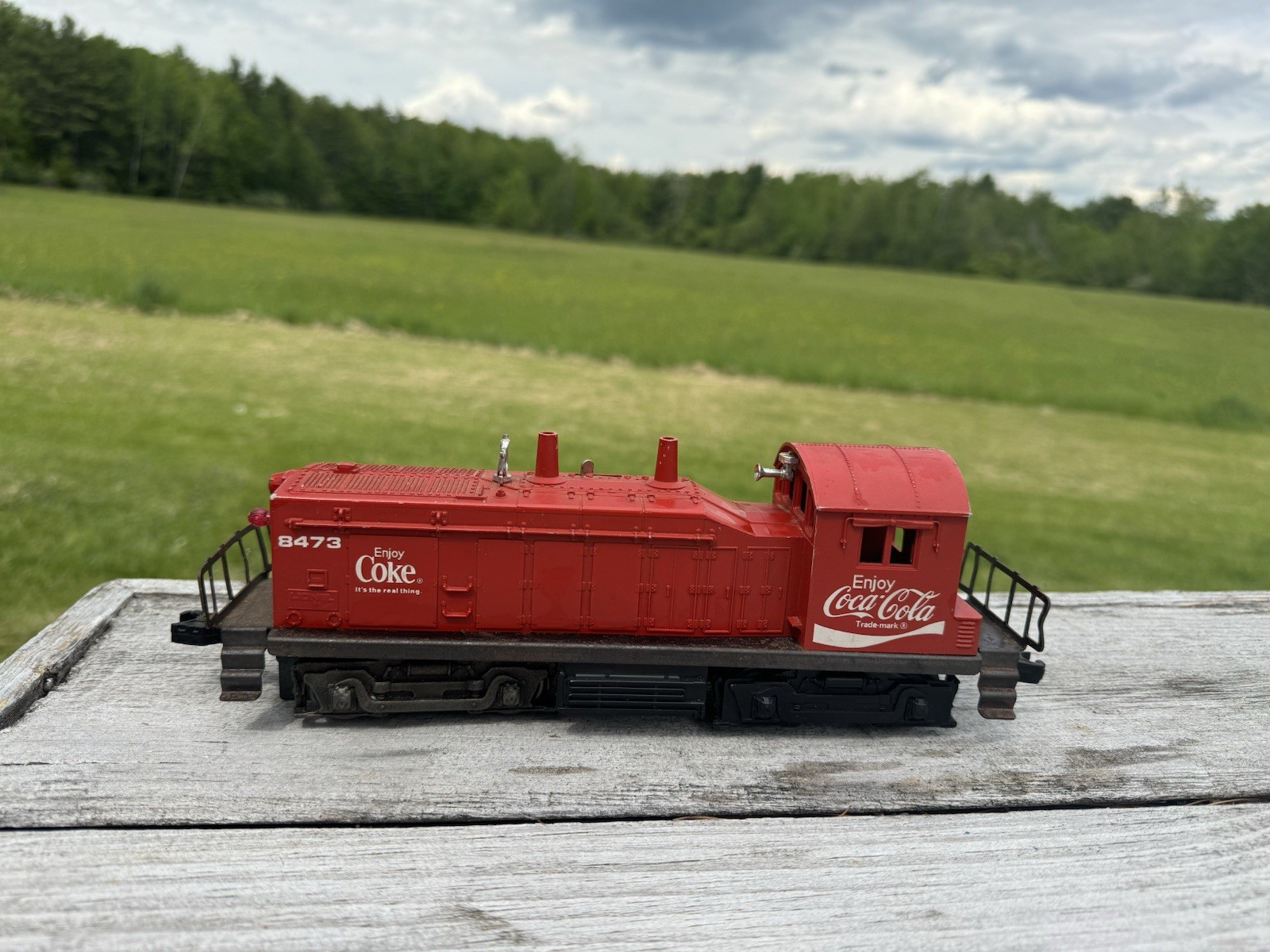 Vintage Lionel 8473 Coca Cola Coke Diesel Switcher O Scale