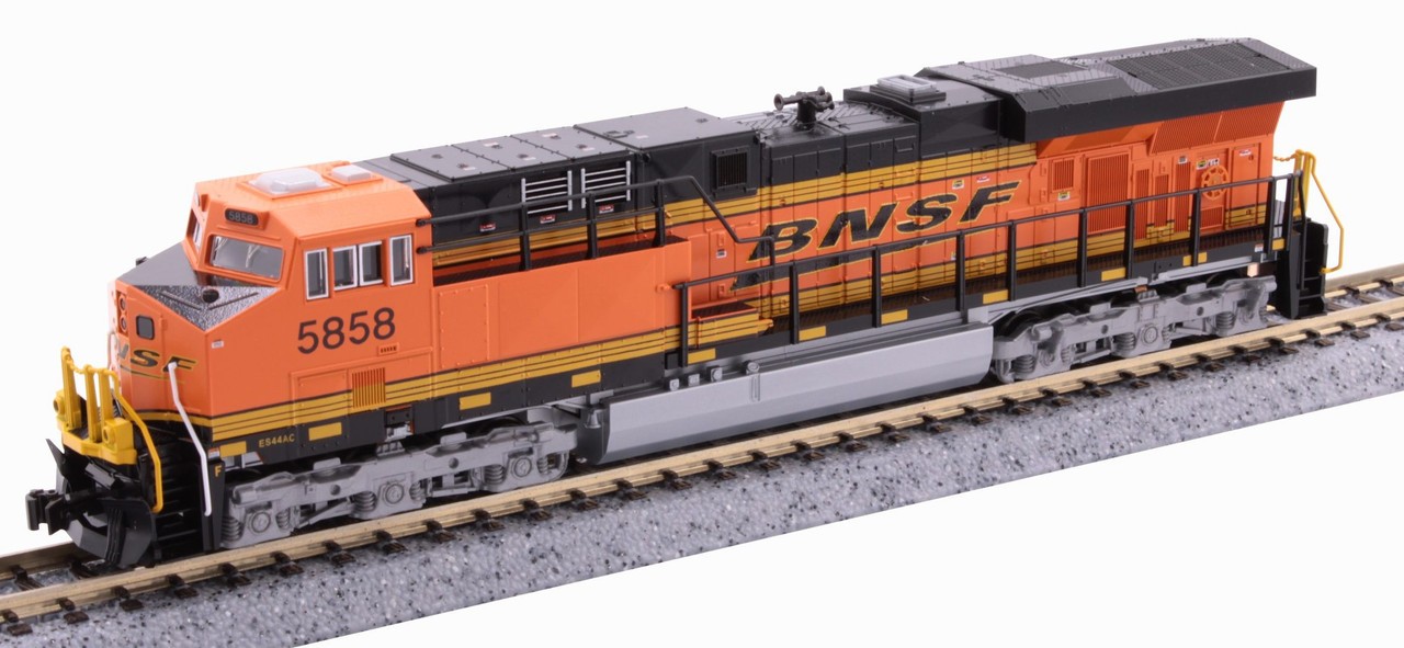 Kato N GE ES44AC GEVO Burlington Northern Santa Fe BNSF #5858 DC LED 1768958