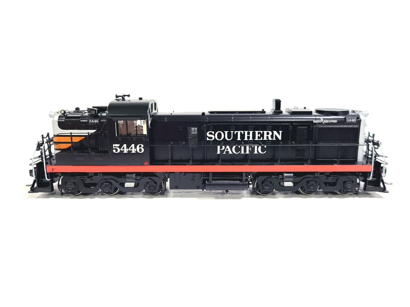 Division Point SP RSD-5 Southern Pacific Black Widow #5446 HO Brass #DP-8776