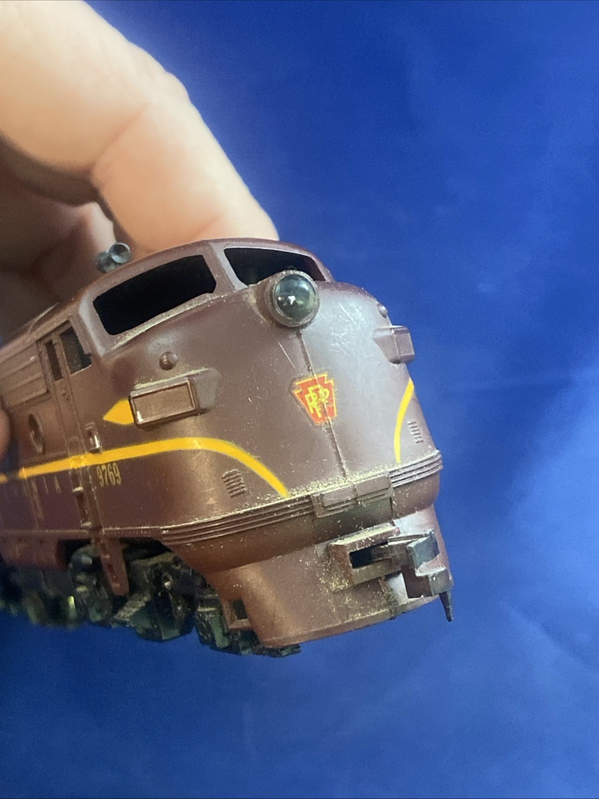 Mantua Tyco HO Pennsylvania Tuscan Red #9769 Locomotive Engine