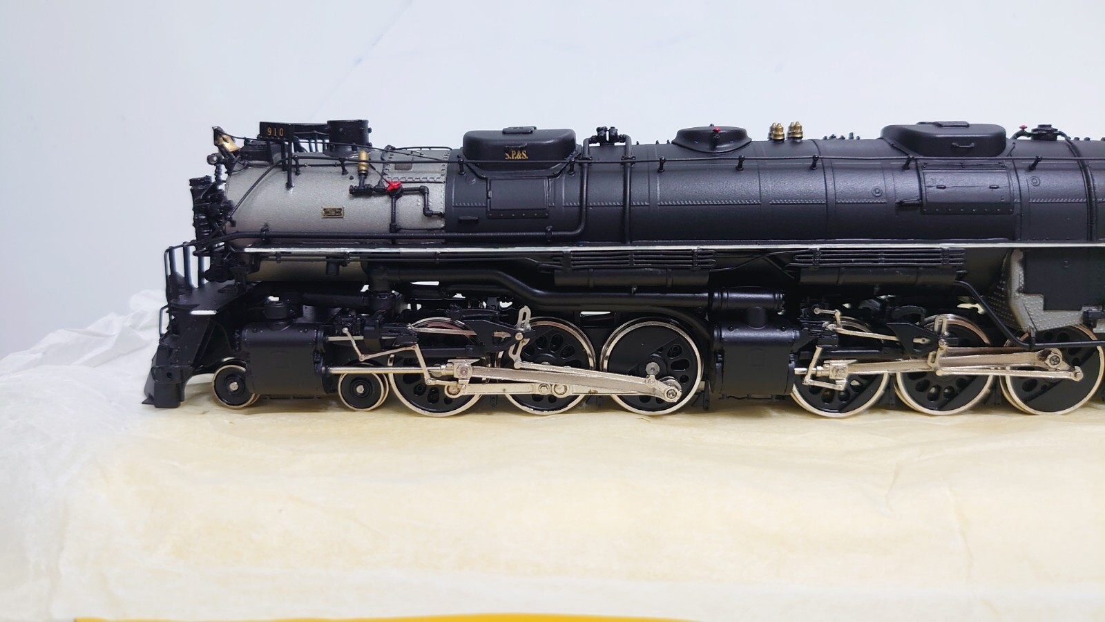 Sunset Models Brass SP&S Z-8 Challenger Steam Locomotive (DCC Sound) – HO scale