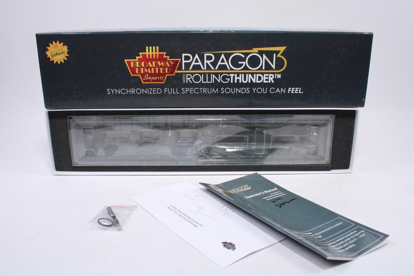 Broadway Limited HO 4432 PRR 4-6-2 K4 Steam Locomotive #3768 Paragon3 & GoPack