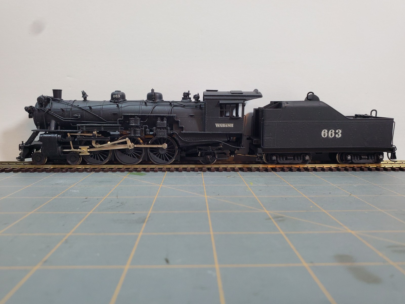 Wabash 4-6-2 J-1 Class – HO Scale Brass Locomotive – Nickel Plate Products