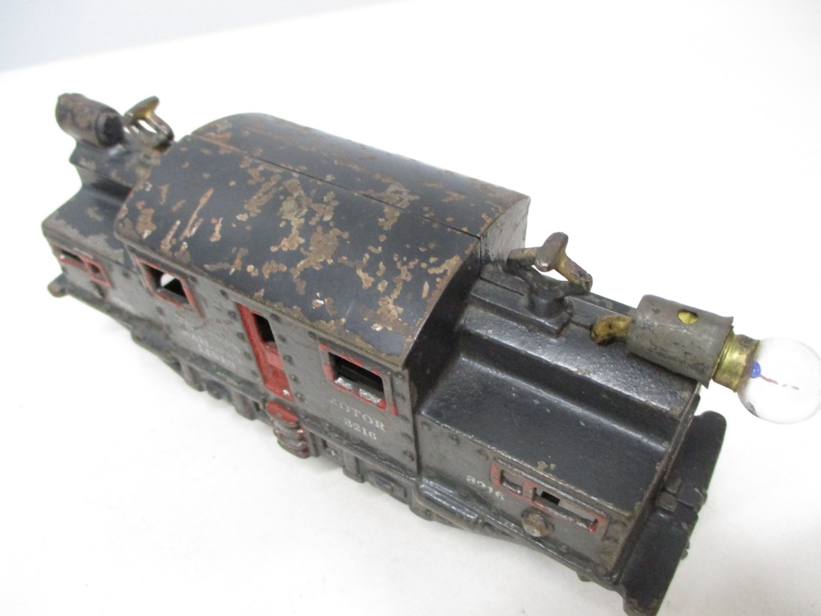 Ives 3216 Loco Cast Iron Early Electric Prewar 1917 O gauge X8133