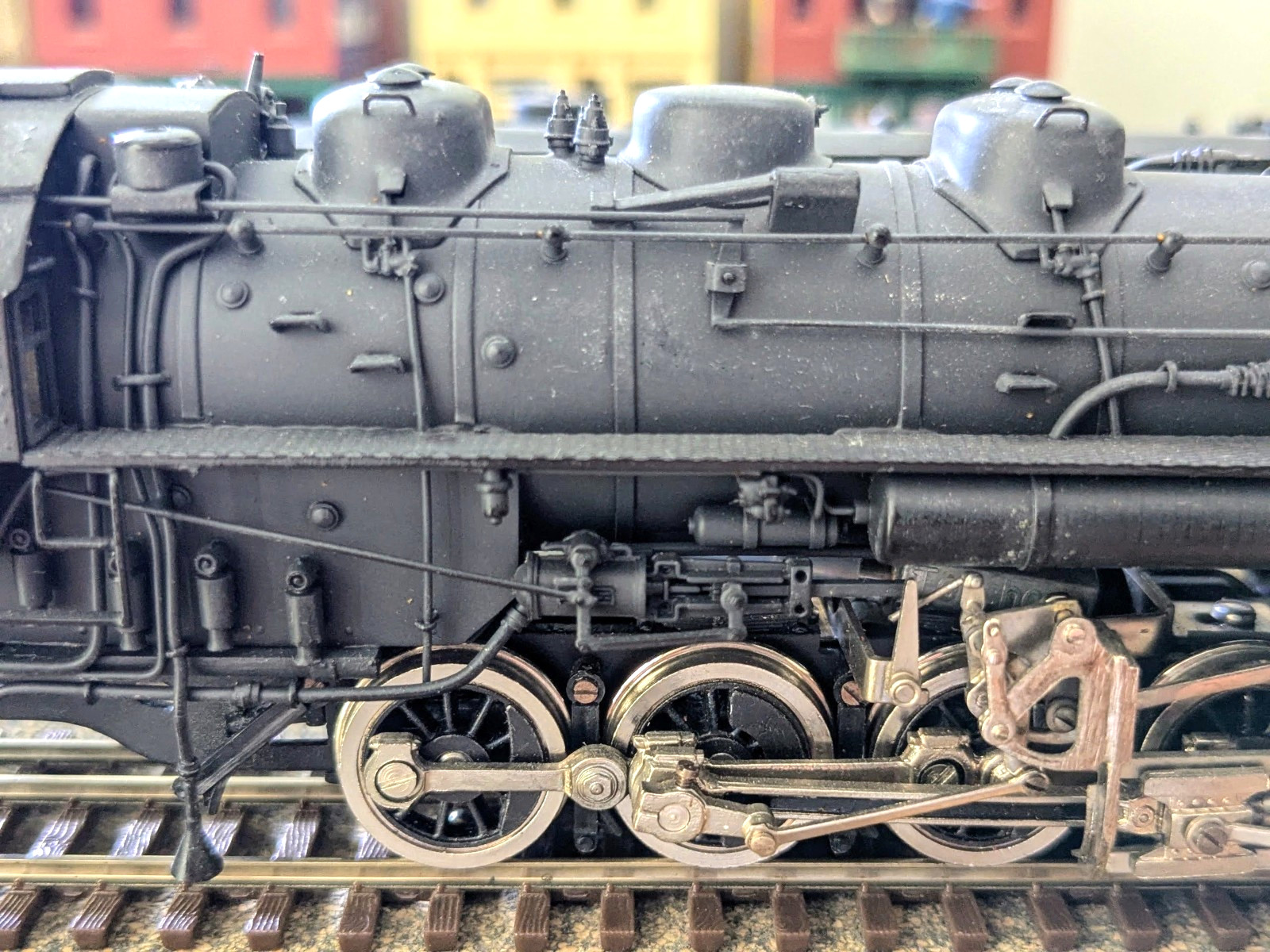 **L@@K! BRASS C&O N&W 0-8-0 STEAM LOCO TENSHODO PFM HO **RUNS G@@D **SUPER NICE!