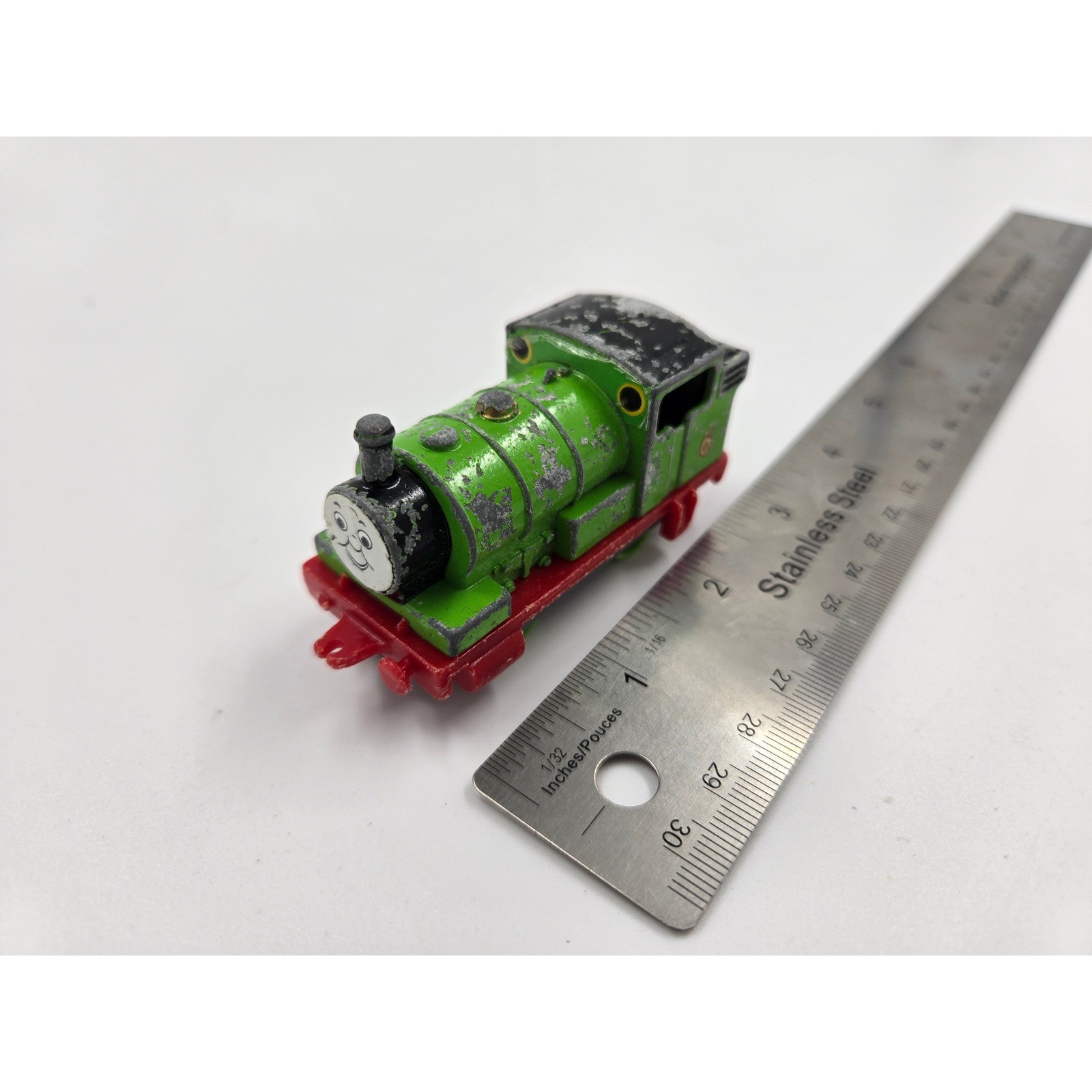 Vintage 1985 ERTL Thomas The Tank Engine Percy Diecast Train Toy