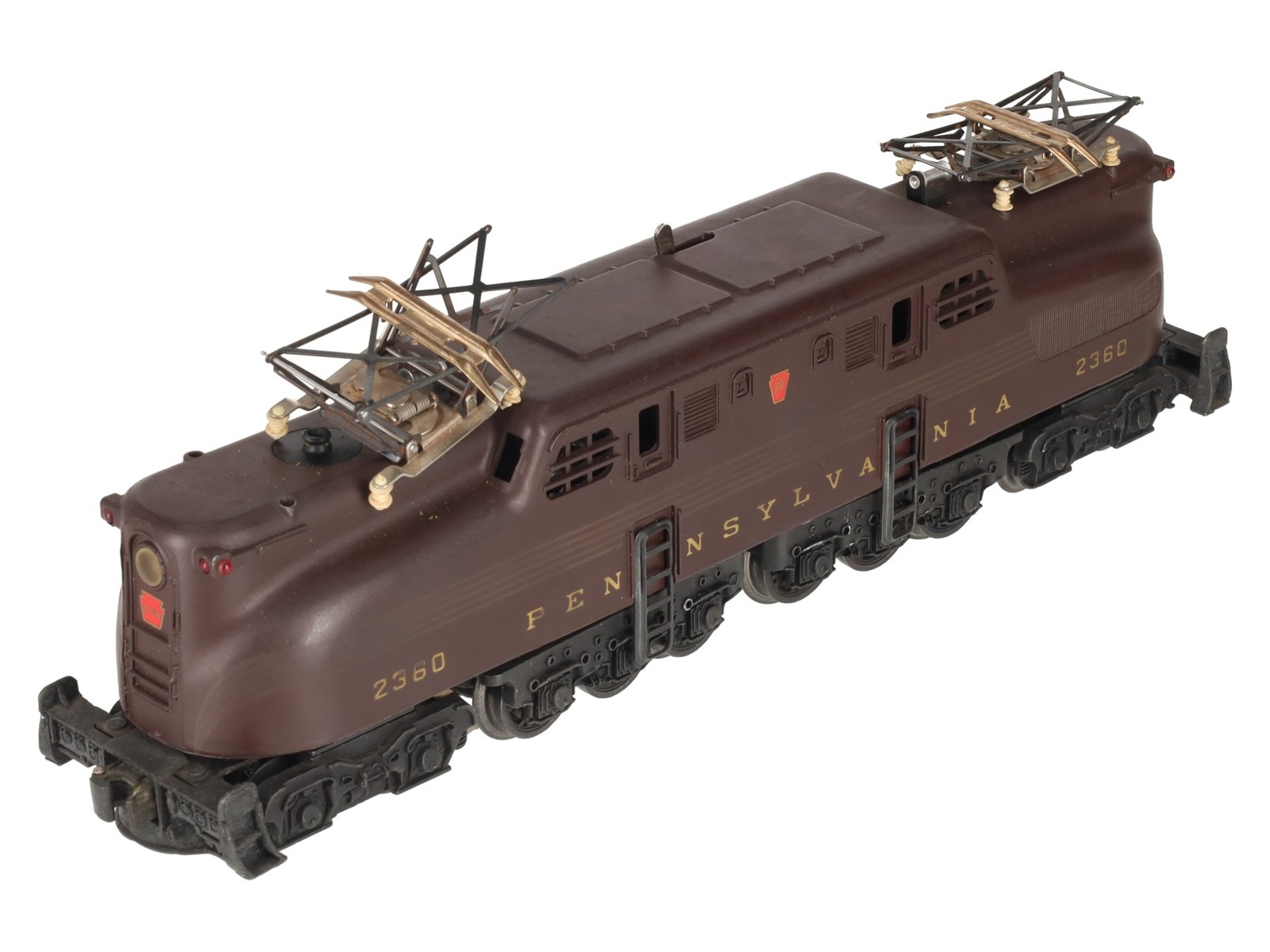 Lionel 2360 Vintage O Pennsylvania 5-Stripe Tuscan GG-1 Electric Locomotive