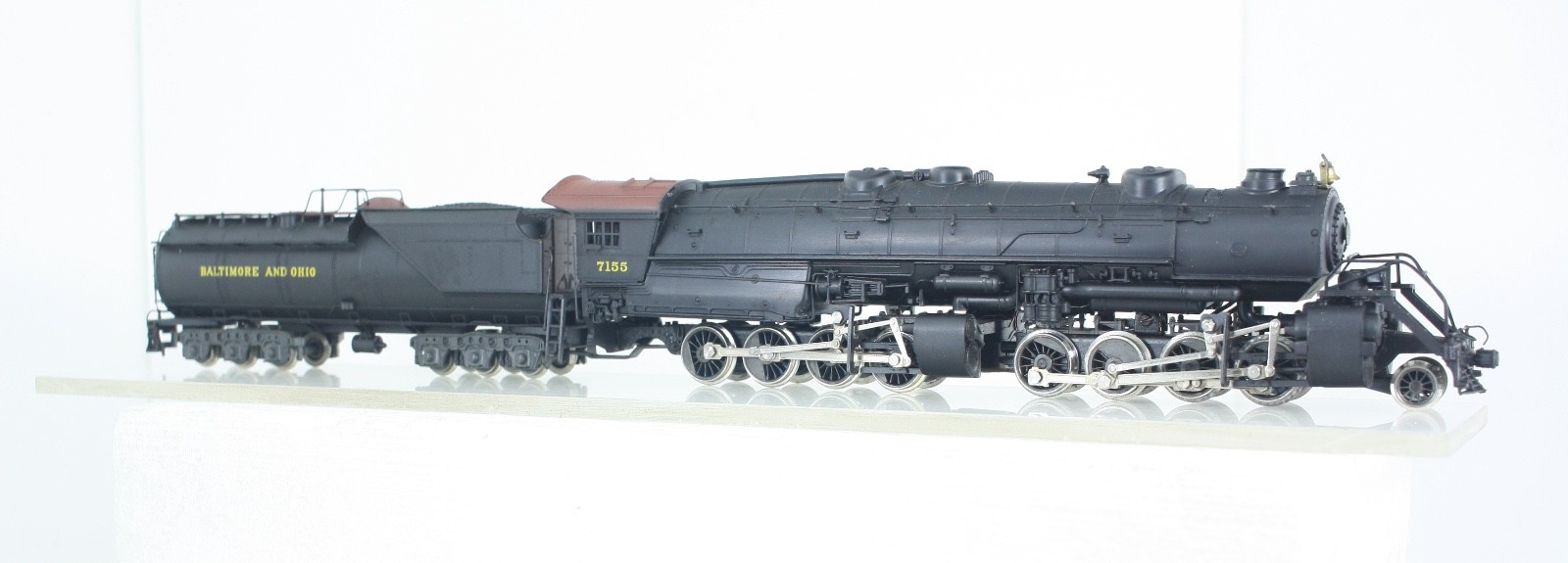 HO Rivarossi 1265 Baltimore & Ohio 2-8-8-0 Mallet Locomotive & Tender B&O 7155