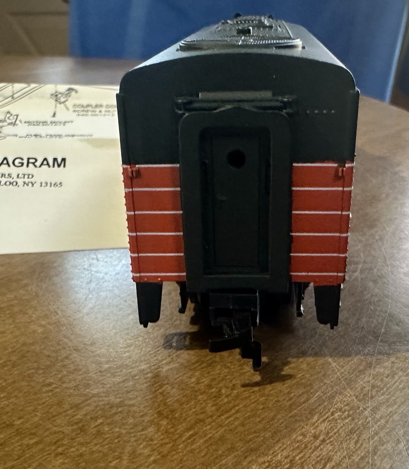 Frateschi HO New Haven 0424 Diesel Locomotive Orange & Black NEW in Open Box