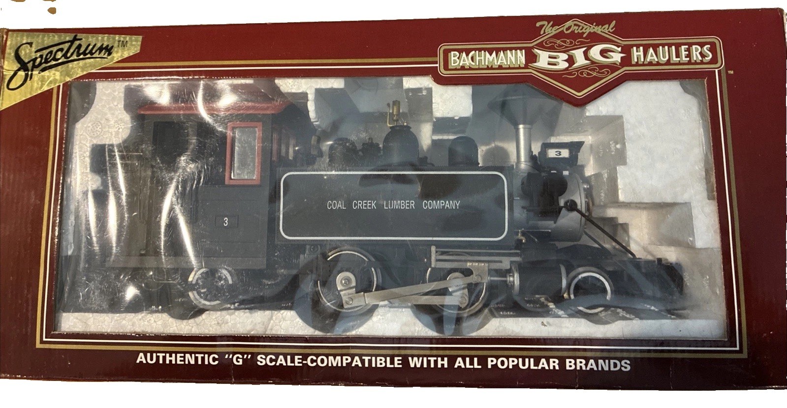 Bachmann Spectrum 2-4-2T Baldwin Steam Locomotive Coal Creek Lumber Co 81598