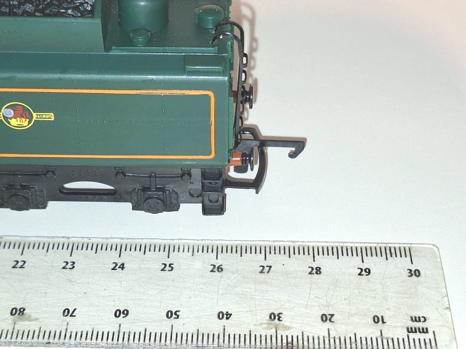 Hornby R065 BR 9F Evening Star #92220.New Old Stock. Wheel Delamination.Boxed.OO