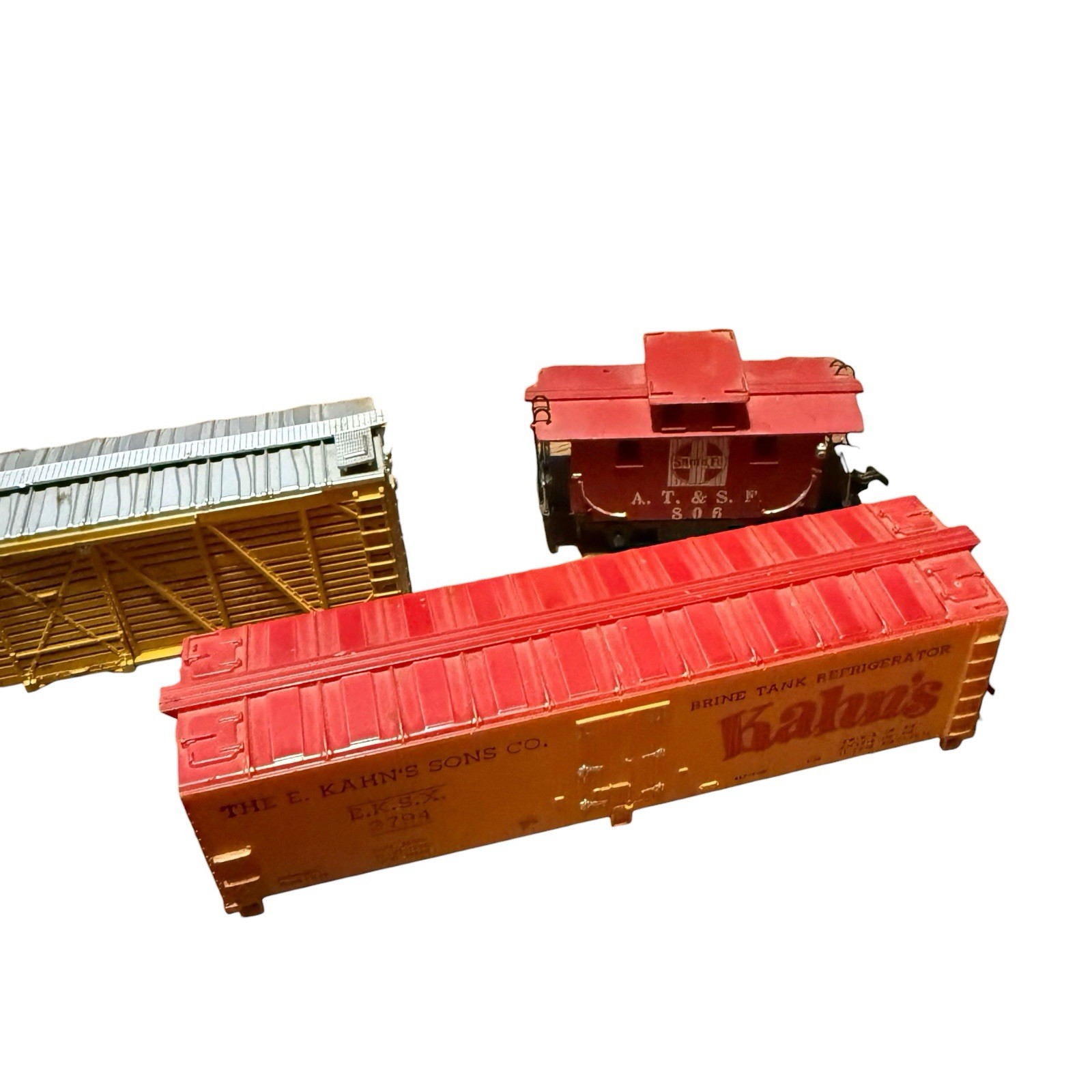 HO Mantua Tyco Santa Fe 4015 Diesel Locomotive Engine & Others Lot Vintage