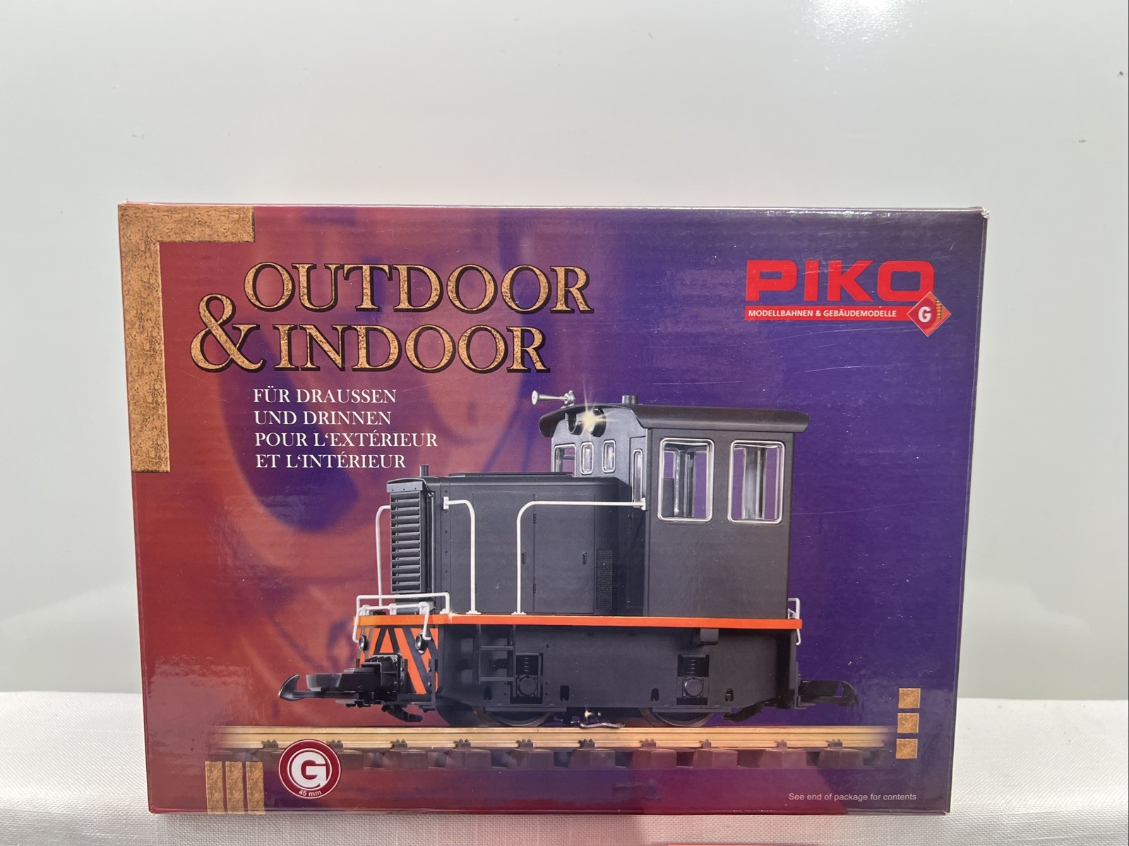 Piko 38506 G Scale Clean Machine R/C Track Cleaner Boxed