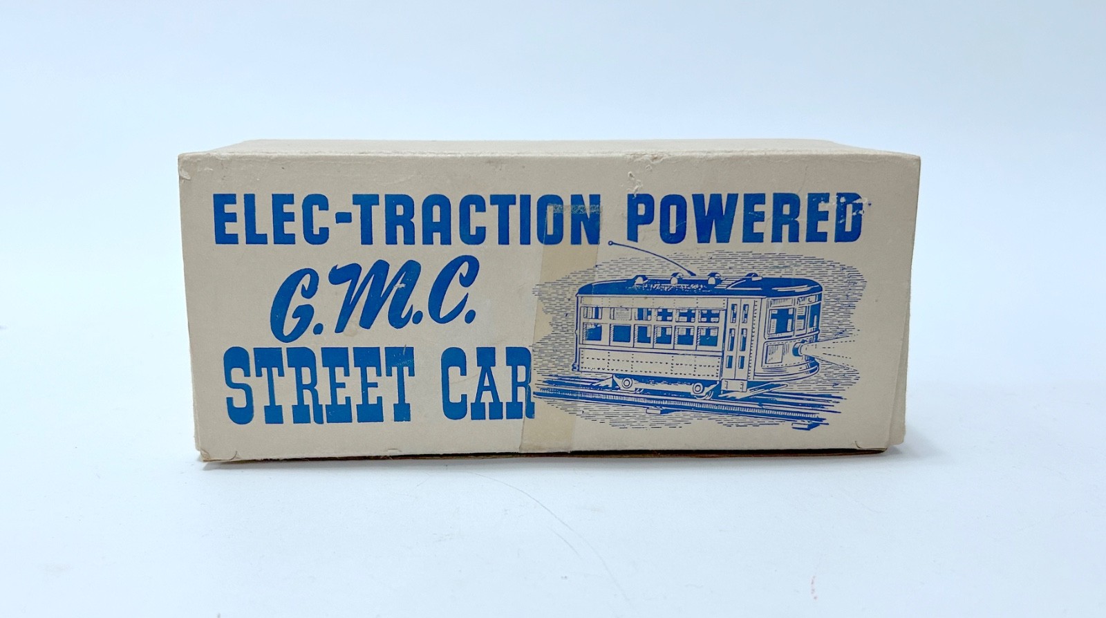 SCARCE GMC Motorized Street Car ELEC-TRACTION Powered MINT C10 OB