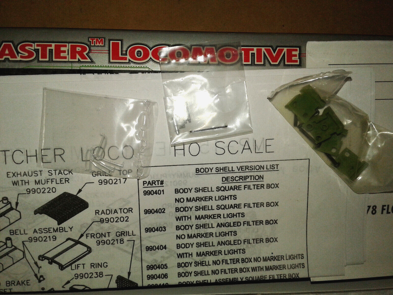 HO SCALE ATLAS MASTER SILVER EMD MP15DC CONRAIL #9627