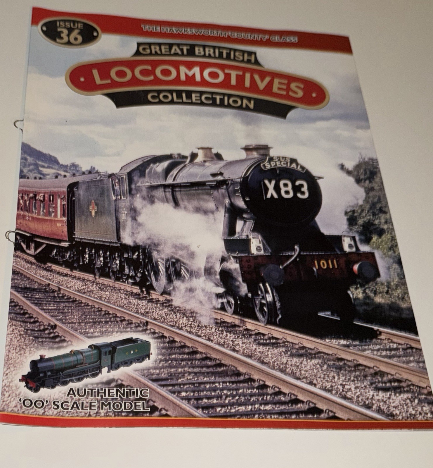 * 1/76 * Amercom * 1946 GWR County Of Glamorgan 4-6-0 No.1014 * + Magazine * #36