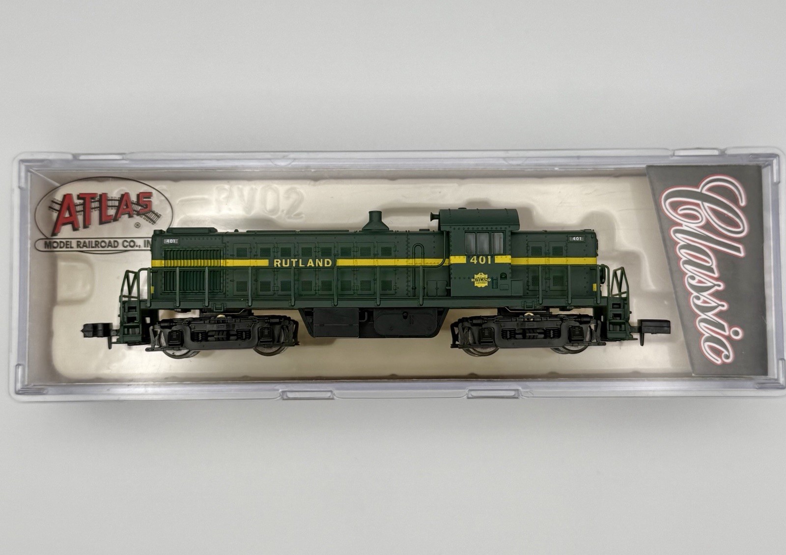 RARE NIOB N Atlas Classic 44012 Alco RS-1 Diesel Locomotive Engine Rutland #401