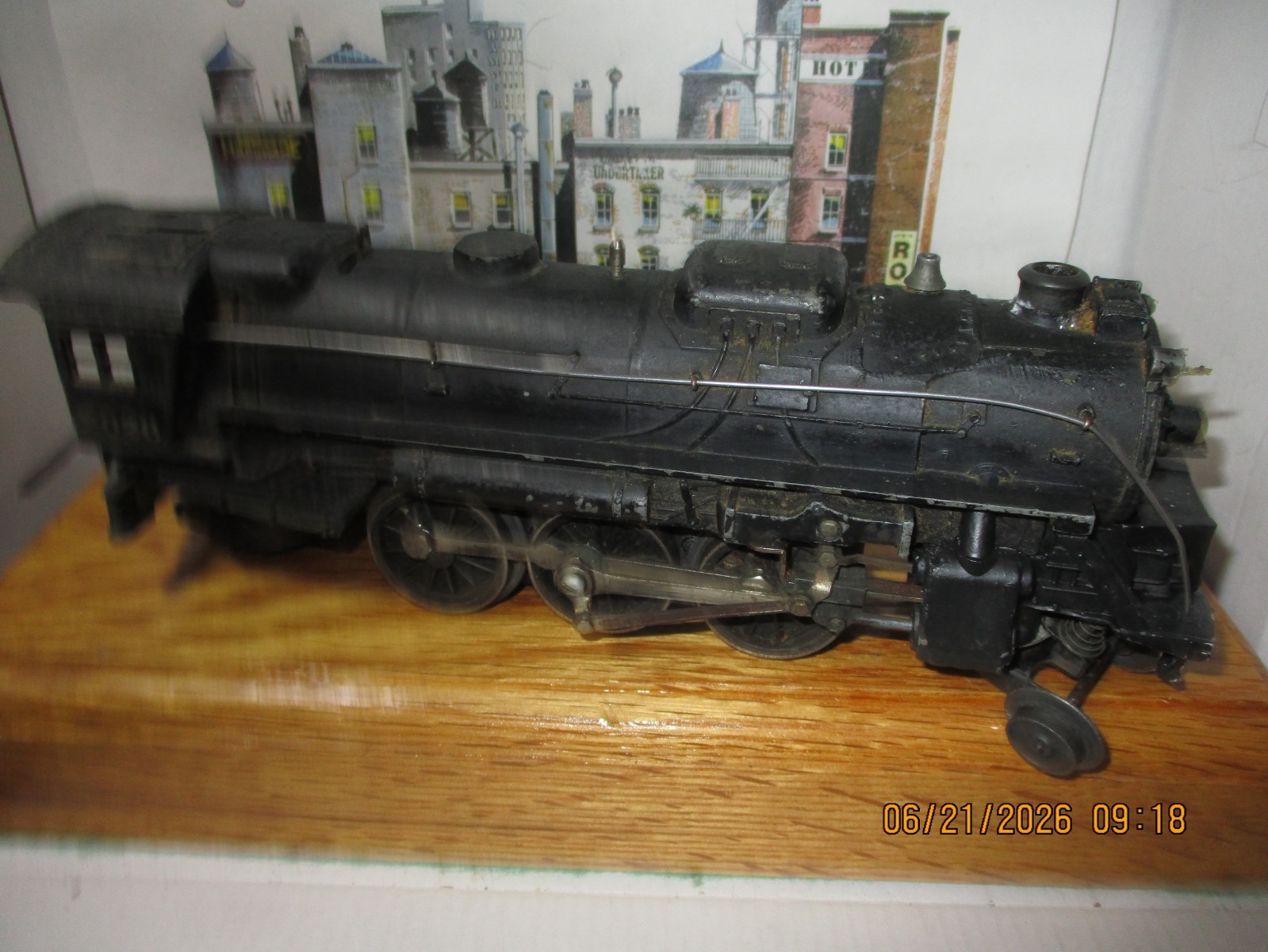 VINTAGE Lionel Steam Locomotive #2026 Engine O27 Gauge 2-6-4~RUNS/LIGHTS/SMOKES