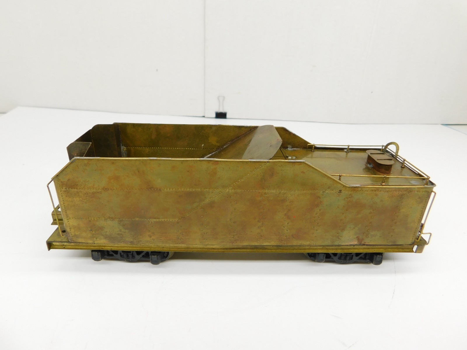 VINTAGE SCALE CRAFT  IMP ? STEEL  BRASS 2 RAIL O SCALE PACIFIC TENDER