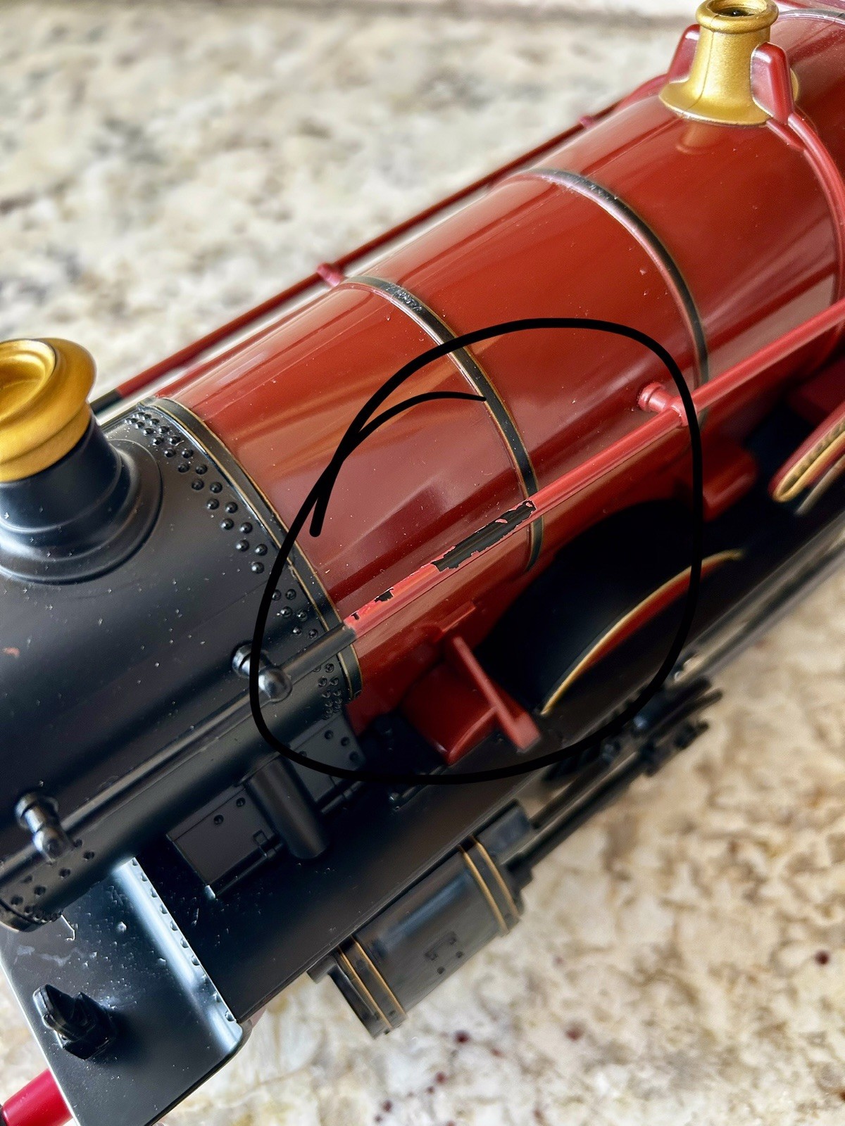 Lionel G Gauge-Hogwarts Express 5972 ENGINE & TENDER Harry Potter Railway Read