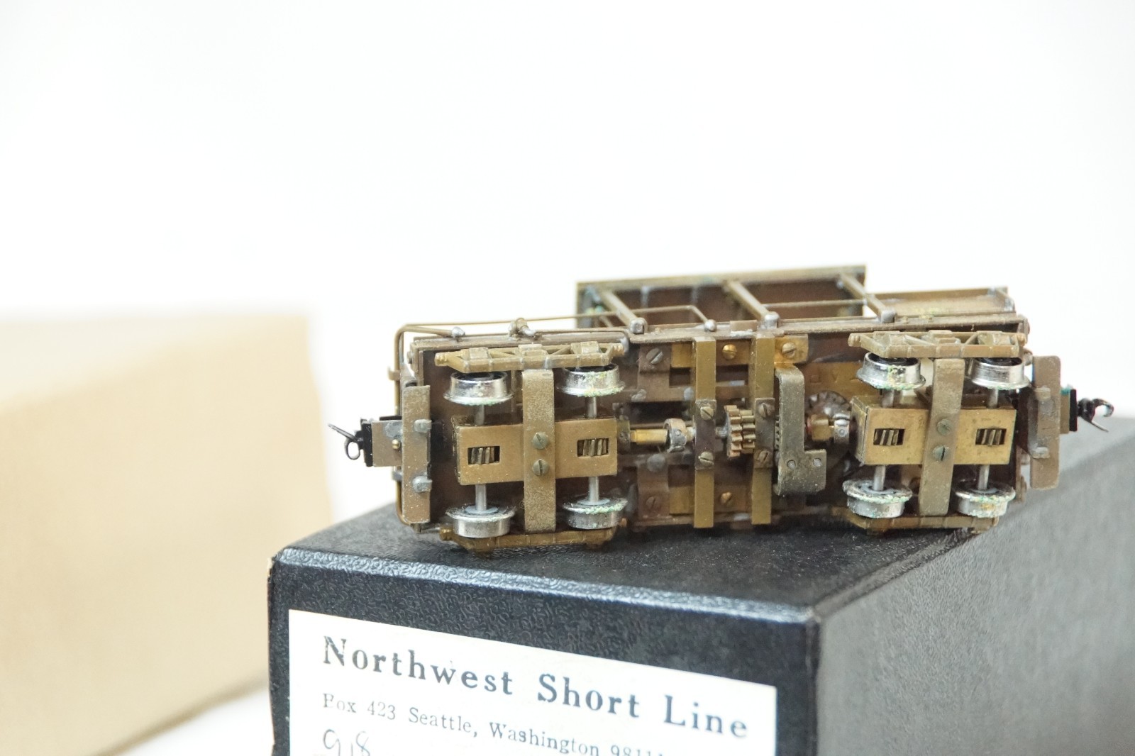 NORTHWEST SHORT LINE CLASS A CLIMAX 12 TON Vertical BOILER LOCOMOTIVE Mint BOXED