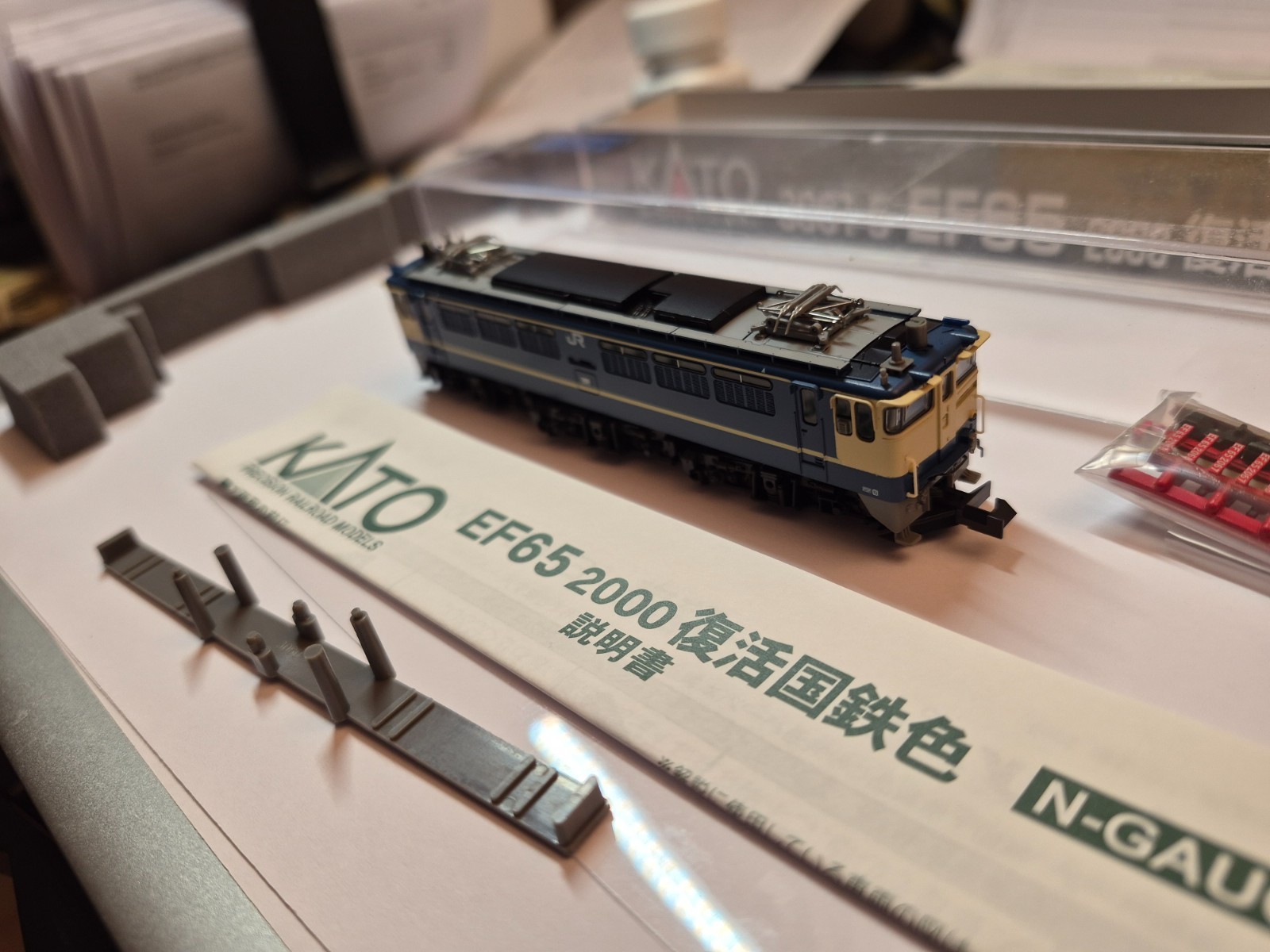 KATO 3061-5 EF65 2000 REVIVED COLOR JAPAN RAIL FREIGHT ENGINE N SCALE NIB
