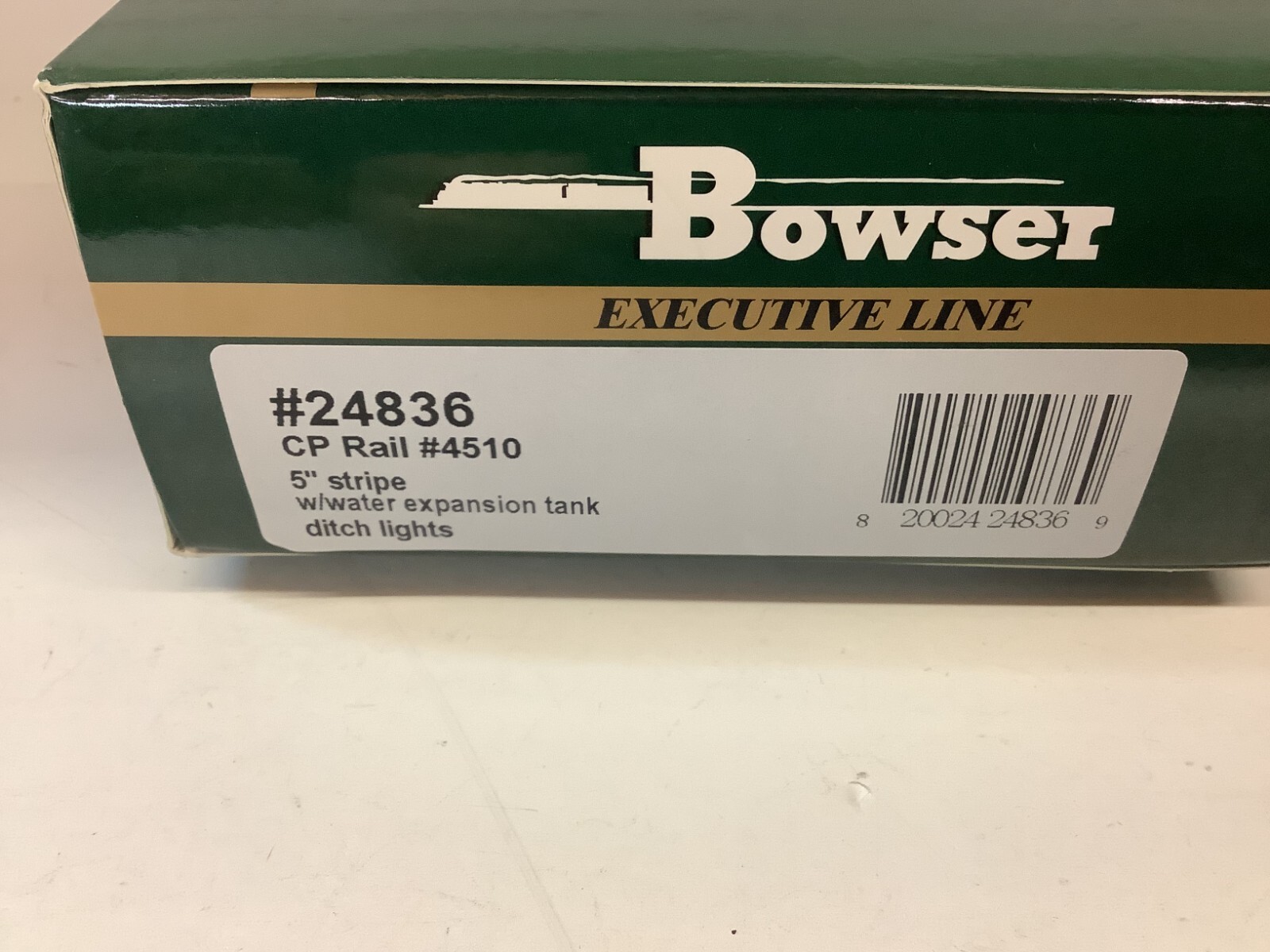 Bowser #24836 HO scale “CP Rail” M630 5 stripe Analog DCC READY Rd. #4510