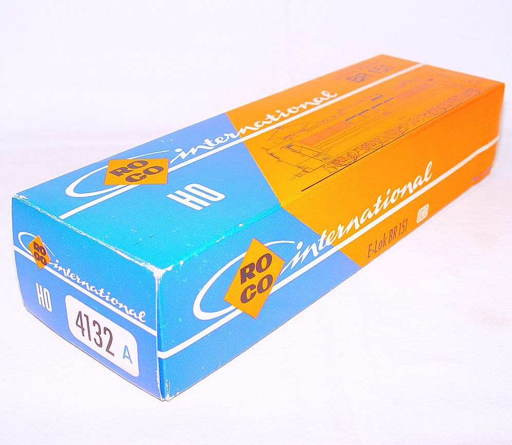 Roco DC HO 1:87 Deutsche Bundesbahn BR 151 ELECTRIC GOODS LOCOMOTIVE MIB`78!