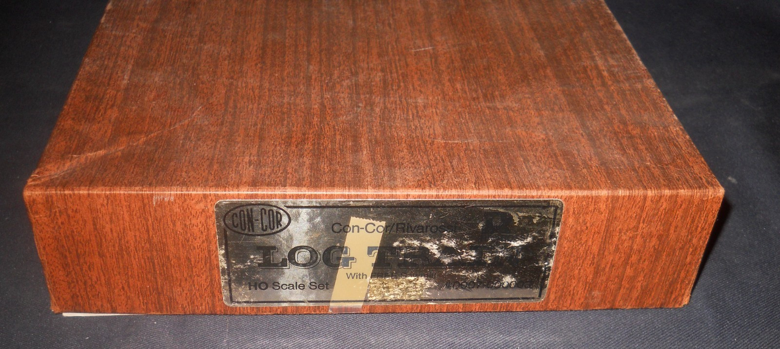 HO Con-Cor/Rivarossi Log Train, Heisler, 2 Log Cars & Bobber Cab Tested and Runs