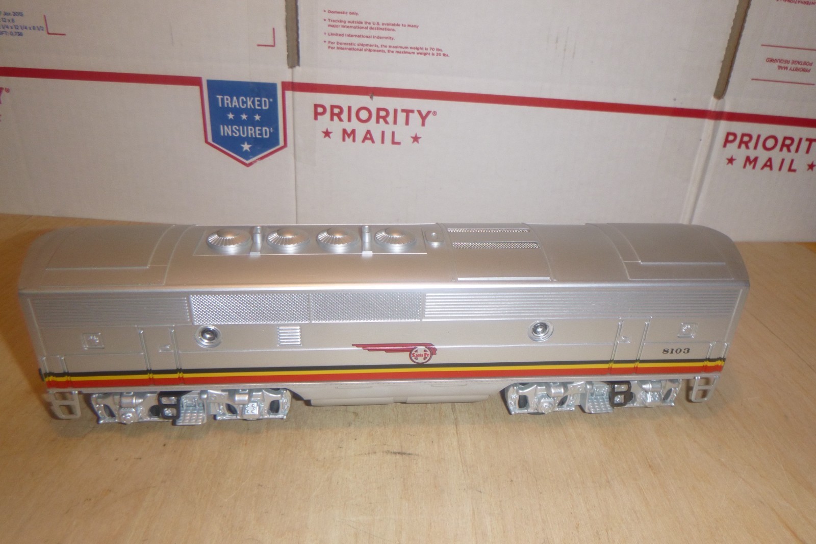Lionel Trains O Gauge 6-18103 Santa Fe B-Unit Dummy Diesel #8103- New! Open Box