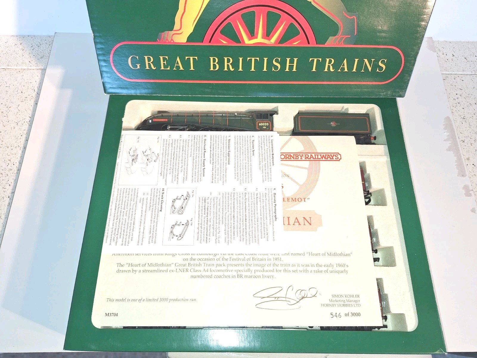 Hornby R2032 The Midlothian Train Pack Ltd Edition. Mint, Unused. OO Scale.Boxed