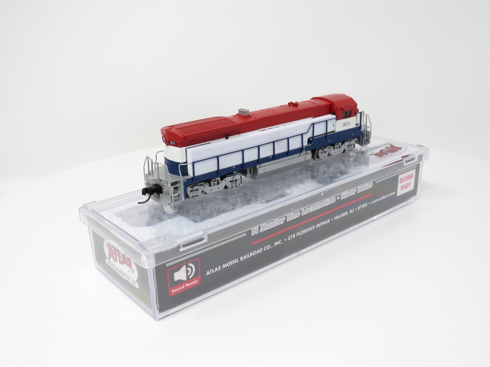 Atlas N 40005447 BC Rail British GE B36-7 Diesel Locomotive DC Freight Train