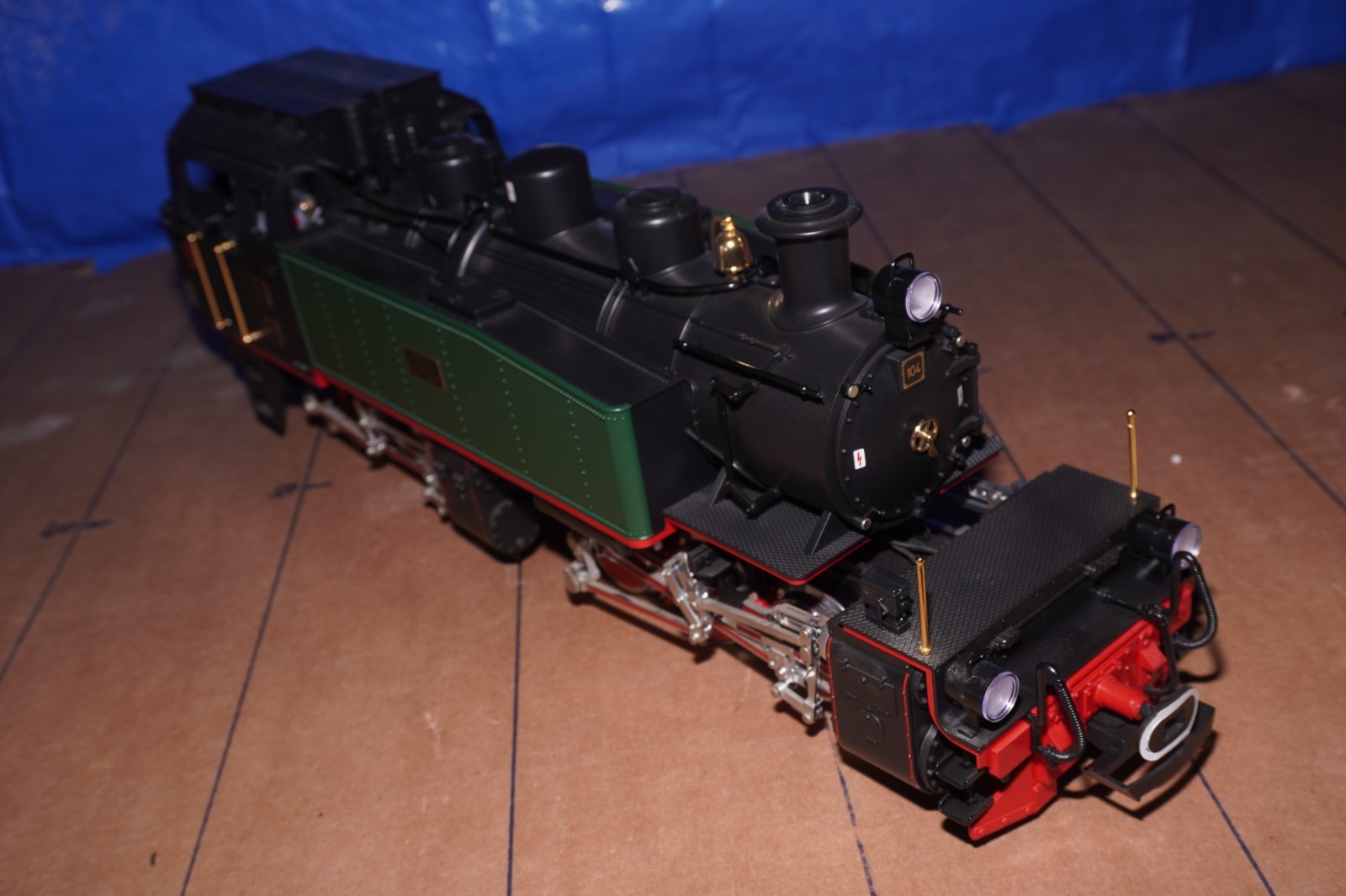 LGB Spur G 20851 Mallet Steam Locomotive Green/Black, Epoche III