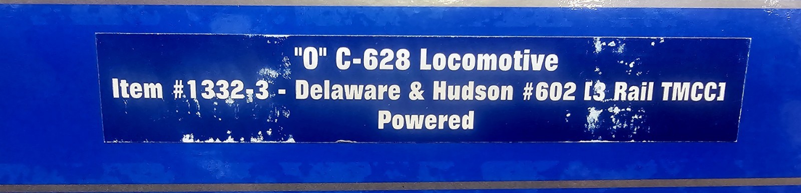 Atlas 1332-3 Delaware & Hudson #602 C-628 Diesel Locomotive O Gauge W/ TMCC