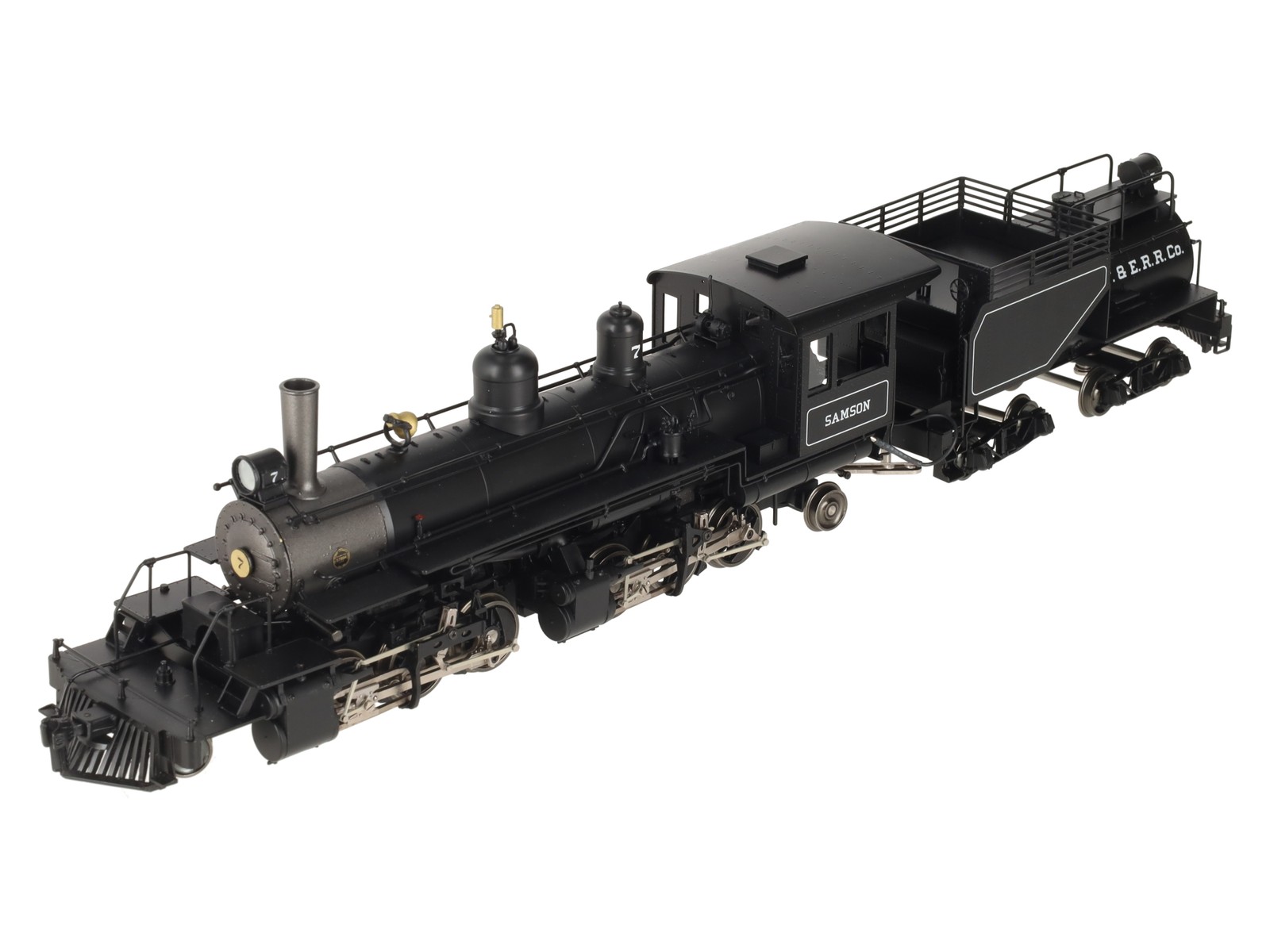 Sunset Models O 2-Rail Brass Samson Black Boiler 2-6-6-2 Steam Loco & Tender #7