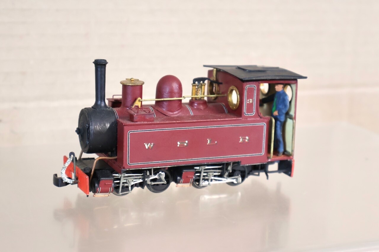 KIT SCRATCH BUILT ROCO O-16.5 WSLR 0-4-4-0 NARROW GAUGE LOCOMOTIVE 3 ol