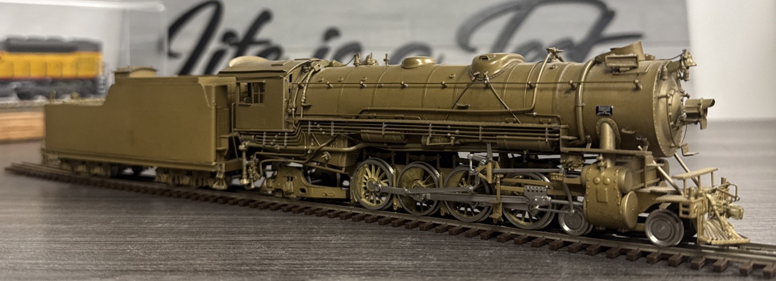 NJ Custom Brass HO #ST-298 Class M-78 4-8-2 D&RGW – Unpainted, Tested & NIB!