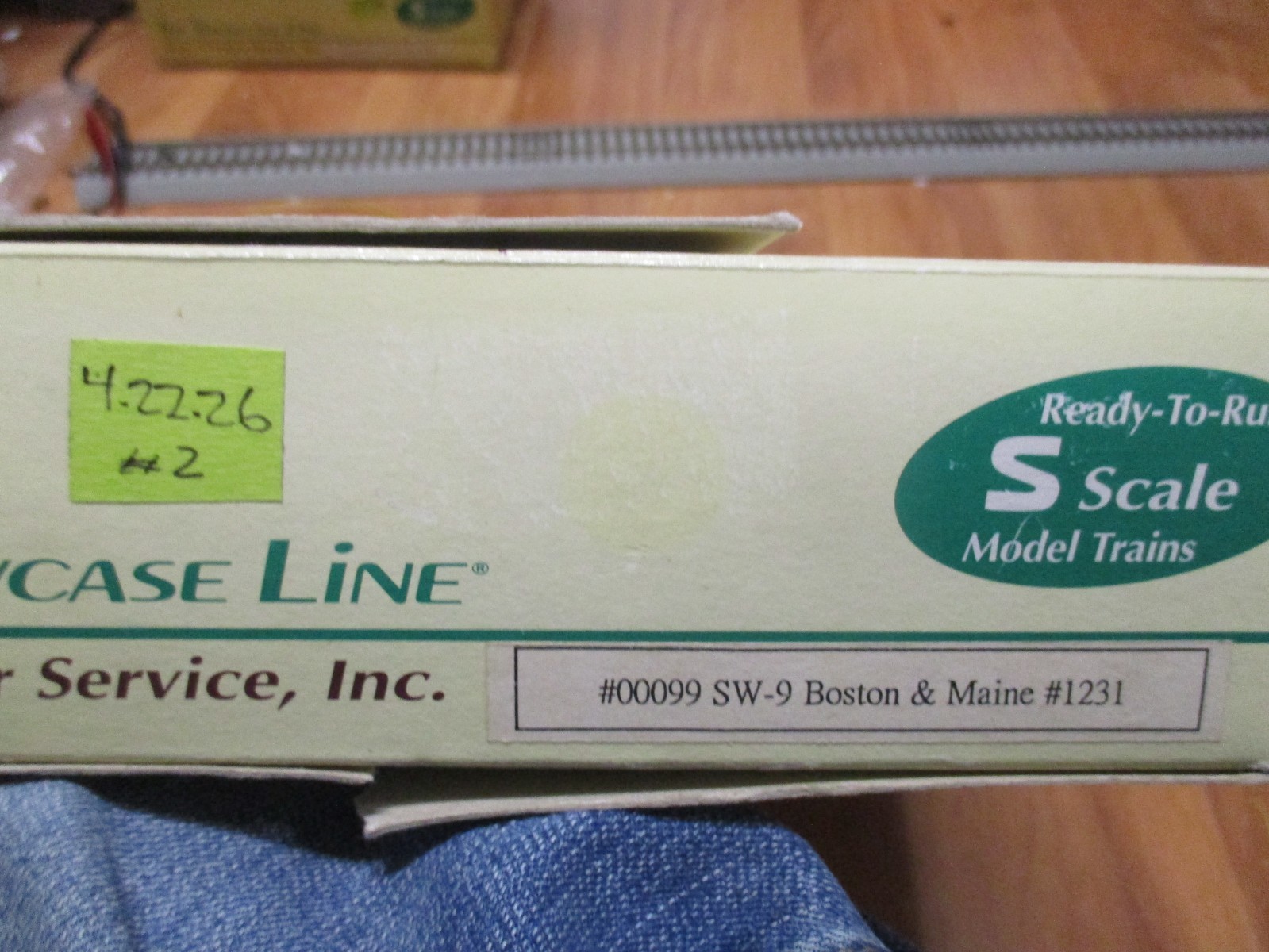 S Helper 00099 B&M SW-9 Diesel (4/22/26 #2 Morris Coll) Hirail AC