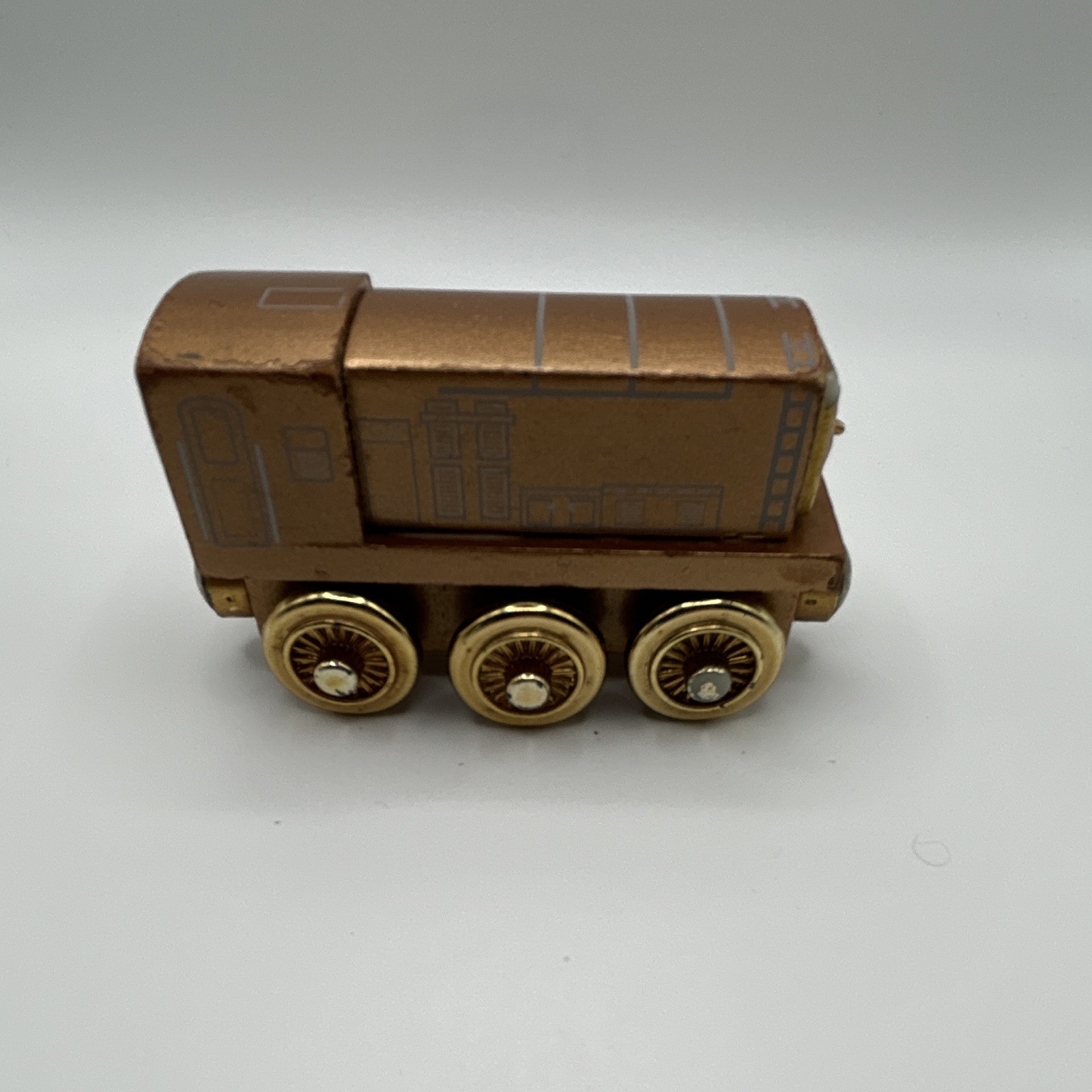 Thomas & Friends Wooden Railway Train Limited Edition 60 Year Gold Engine